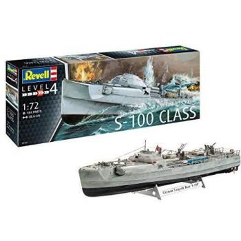 English S-100 Fast Attack Boat Model Kit S-100