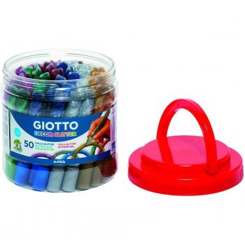 Glitter Colle di Giotto in Barattolo da 10,5ml Assortiti