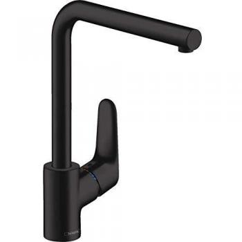Hansgrohe Focus M41 Mitigeur de cuisine 280 mm noir mat
