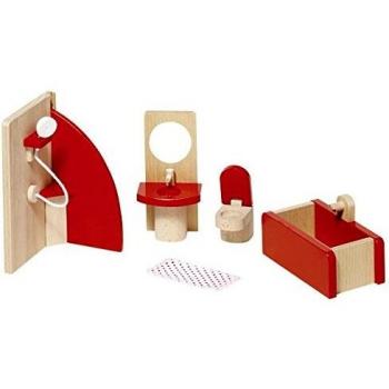 Goki Puppenmöbel Badezimmer Set