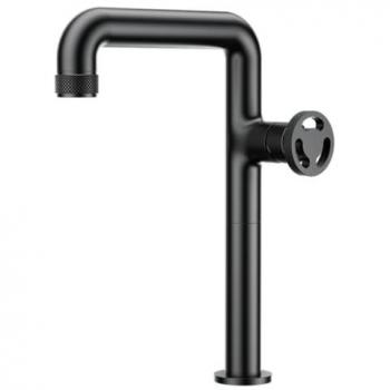 Mitigeur lavabo haut noir