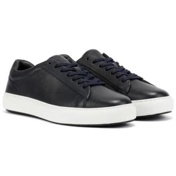 Ben Sherman Ace Cupsole Leather Navy Trainer (Men)