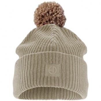 Bébé Elodie Chapeau de laine Khaki 6-12 mois