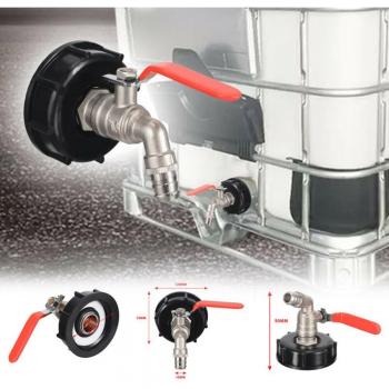 S60x6 Adapter für IBC Tanks mit 3/4 Zoll