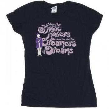 Willy Wonka Damen Baumwoll-T-Shirt Dreamers