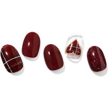Ohora 30 Count Tartan Bustier Gel Nail Strips Pro-Finish