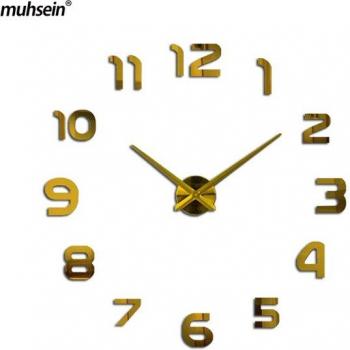 Horloge Murale Acrylique Miroir Muhsein