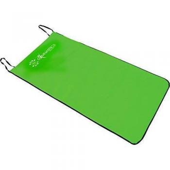 FitFlex 10 mm Lime Green Anti‑Skid Training Mat – 1m x 0.5m