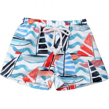 Shorts d'été pour bébé garçon avec taille élastique
