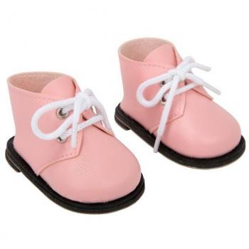 Botas Rosa Para Muñecos De 45cm