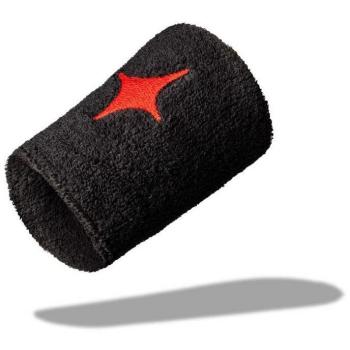 Muñequera StarVie Star Negra con Diseño de Estrella Roja