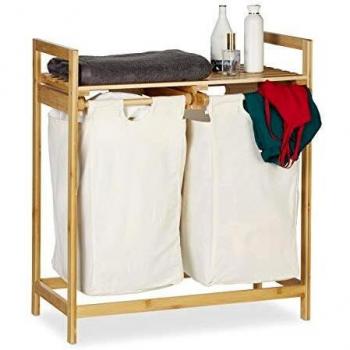 60L Bamboo Laundry Basket