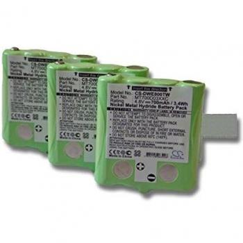 Batteries Li-ION 4.8V vhbw 700mAh
