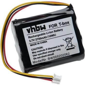 Pack batterie VHBW 3,7 V 2700 mAh – compatible Tonies