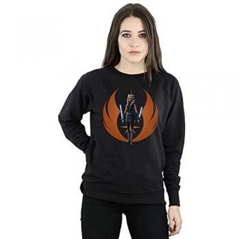 Star Wars Ahsoka Rebel Black Sweatshirt