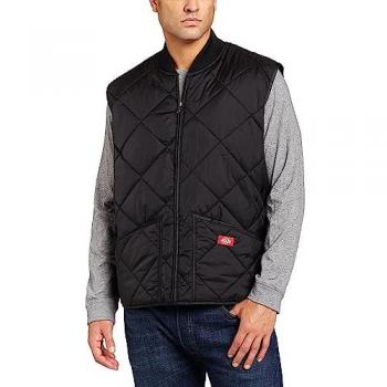 Dickies Black Diamond Quilted Vest