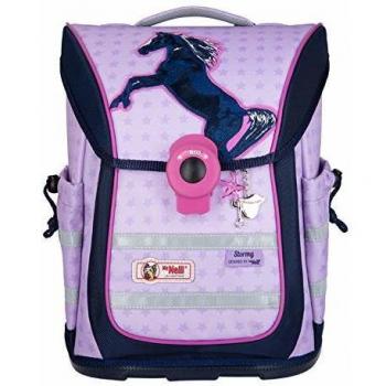 McNeill Ergo Pure Flex Schulranzen-Set 4tlg. Stormy Purple