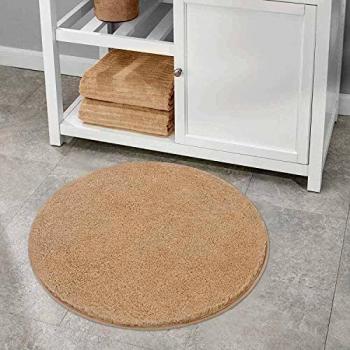 VANZAVANZU Ultra Soft Round Bath Mat