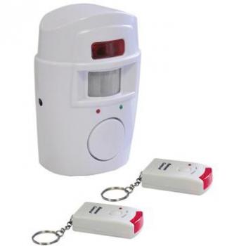 Proxe Mini Allarme Antifurto con Sensore di Presenza e Sirena, Centralina GSM Filare Wireless con Controllo Domotico tramite App Dedicata