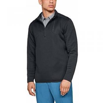 UA Daytona Storm ½‑Zip Golf Pullover – Black, XXL