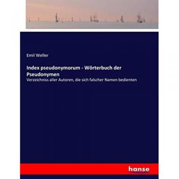 Index pseudonymorum