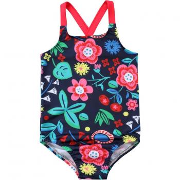 Beachwear Floral Swimsuit for Kids