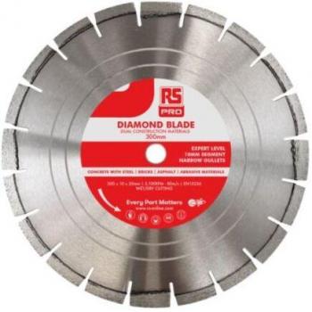 Disco de sierra RS PRO para corte de asfalto y materiales abrasivos