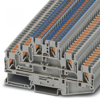 Phoenix Contact Push-In Mehrstockklemme 3210500 Grau 50 St