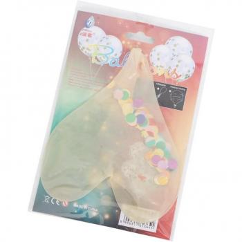 Cœur lumineux 36 en latex transparent – Ballon décoratif pour soirées