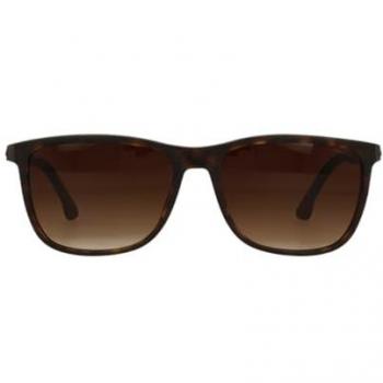 Police Brown Gradient Square Sunglasses for Men