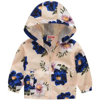 Chaqueta Primaveral con Capucha para Niñas
