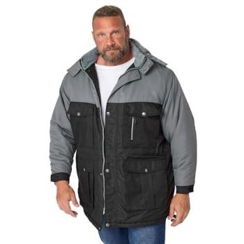 Men’s 3XL FrostGuard Fleece Hooded Coat