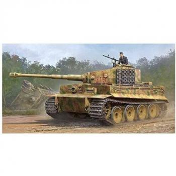 Modèle de Char Tiger I – 1/35 – Production Moyenne – Protection Zimmerit