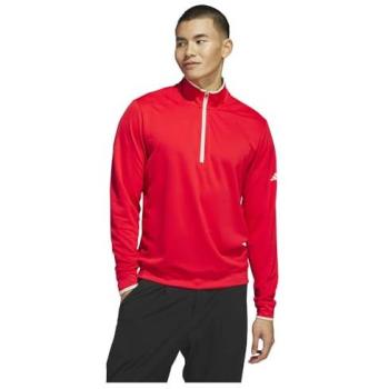 Adidas 1/4-Zip Sportpullover in Rot