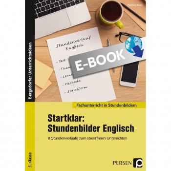 Persen Verlag Startklar: 8 Stundenbilder Englisch 5. Klasse