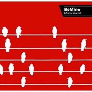 Be Mine Lifestyle Journal, Write-in Notebook, Dotted Lines, Wide Ruled, Medium Size 6 x 9 Inch