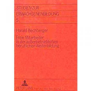 Freie Mitarbeiter in der außerbetrieblichen beruflichen Weiterbildung: