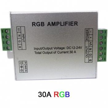 Aluminum RGBW LED Controller 12A 4CH Amplifier for LED Strip