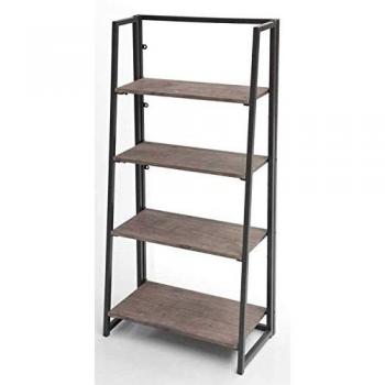 Scaffale in metallo e legno urban 64 x 32 x 128 cm