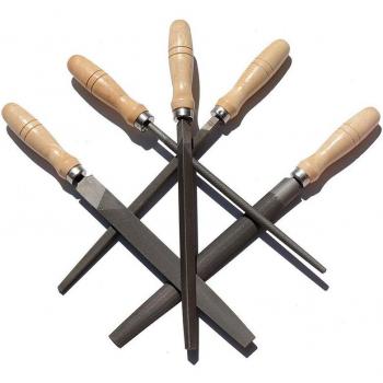 Juego de limas raspadoras de acero al carbono