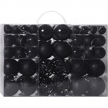 Golden Glitter Christmas Ball Set for Tree