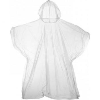 Poncho leggero e resistente in PET per piccoli esploratori, One Size bianco trasparente