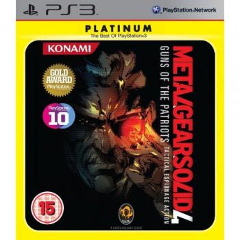 Metal Gear Solid 4 : Guns of the Patriots – Version Platine pour PS3