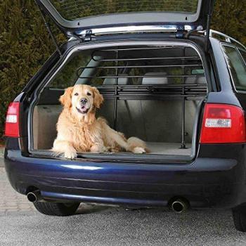 Separador de Coche Trixie para Perro Negro Ajustable