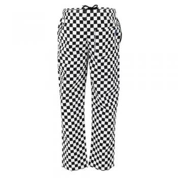 Vegas Bistro Check Shorts – Unisex, Small