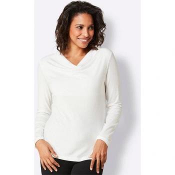 CREATION L PREMIUM Wasserfallshirt Modal-Shirt, 1-teilig