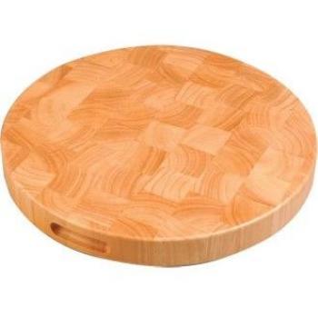 Vogue Round Wooden Cutting Board 45X 400mm