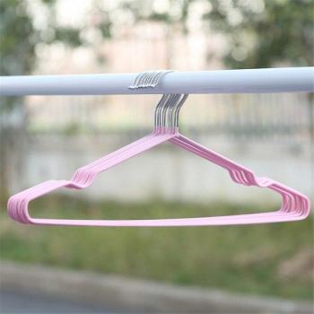 40cm Non-Slip Metal Coat and Trouser Hangers
