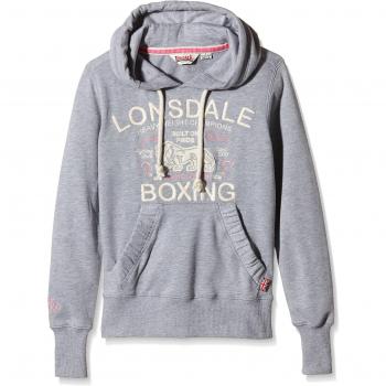 Lonsdale Damen Sweatshirt Hawkhurst grau (Marl Grey)