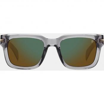 David Beckham Men's Gray Sunglasses 52 MM DB 7100/S